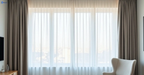 Freshly steam cleaned curtains in marrickville-metro-nsw QLD